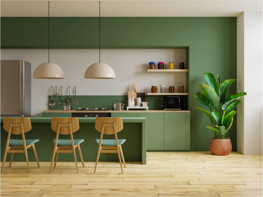 Stylish and well maintained kitchen