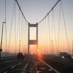 Bridge into Wales from England